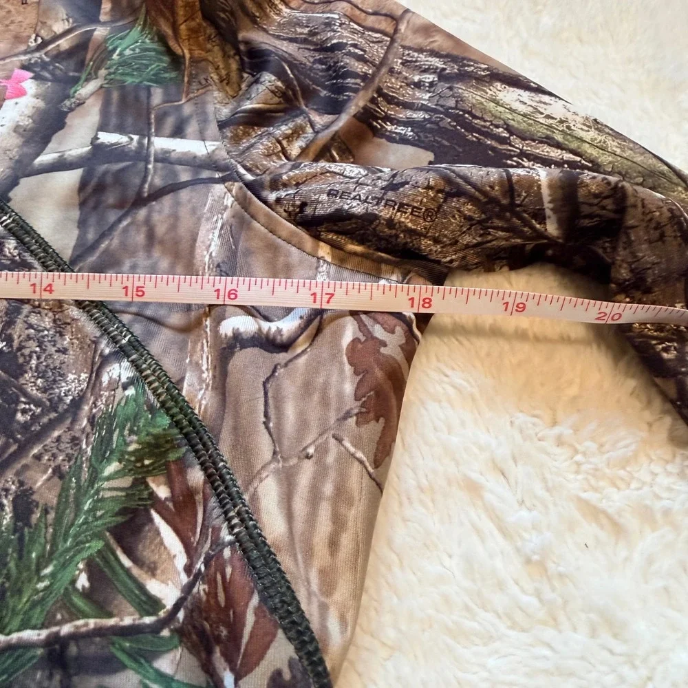 Under Armour ColdGear Infrared Realtree Camo Hunting Hoodie Medium scent control - Picture 6 of 9